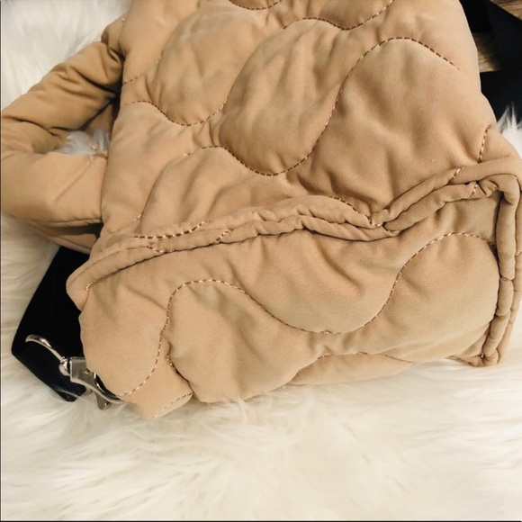 Zara Quilted Shopper Bag Sand - Picture 13 of 15